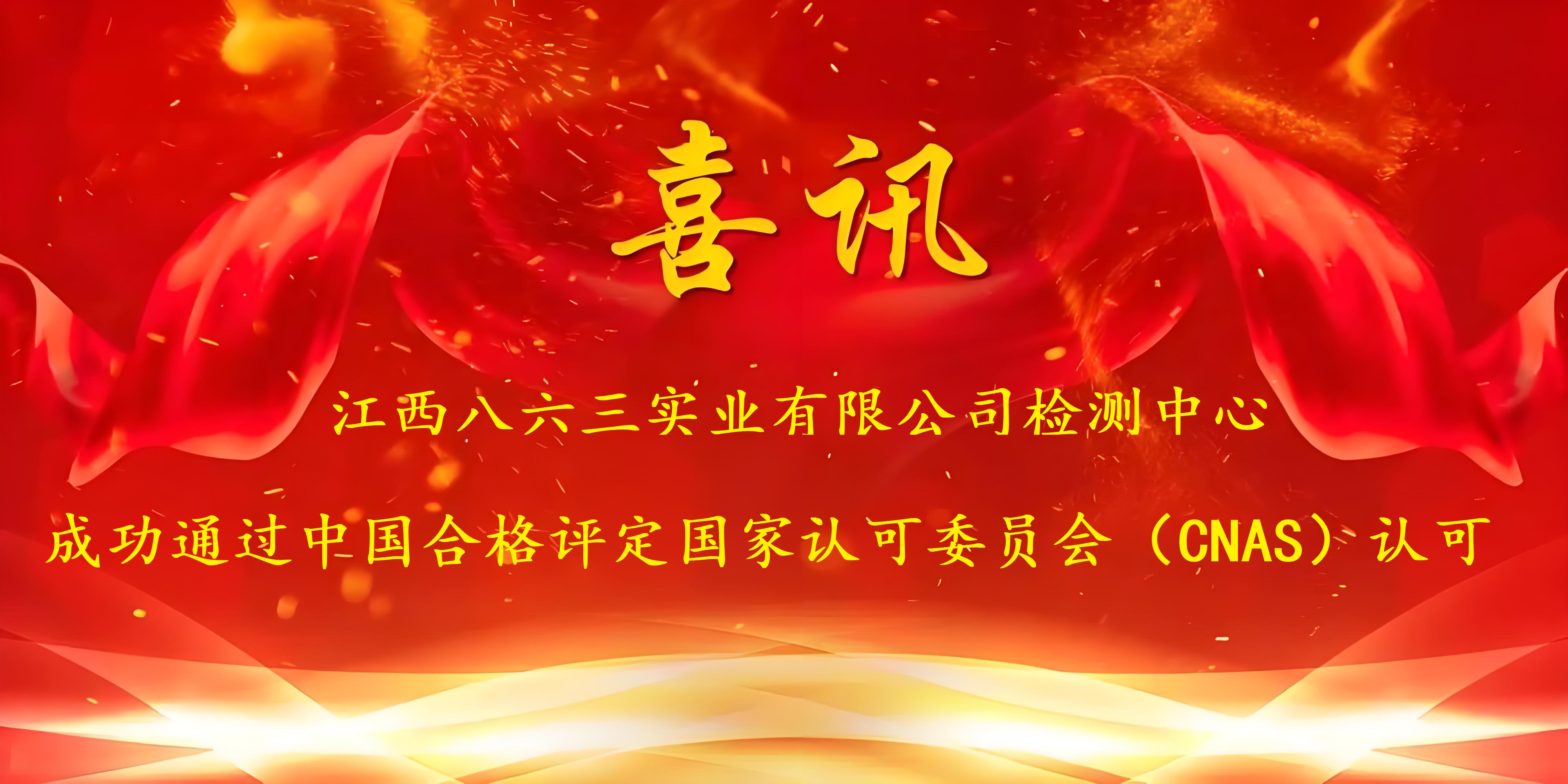 喜讯！开云网页版页面登入界面成功通过CNAS认证，实力再获国家权威认可！
